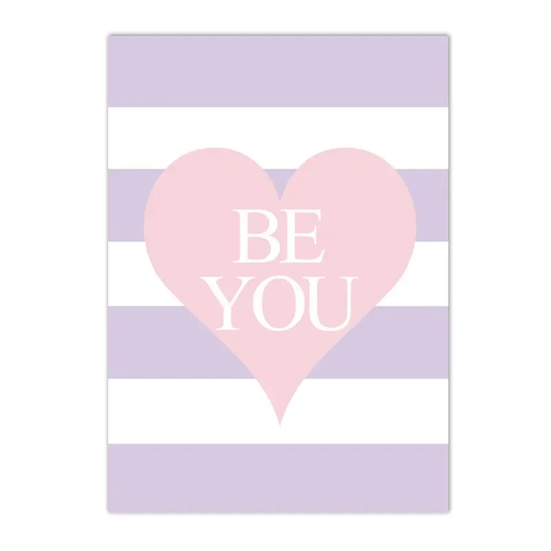 Baby Girl Nursery Quotes - Розовый единорог, радуга, цитаты о любви