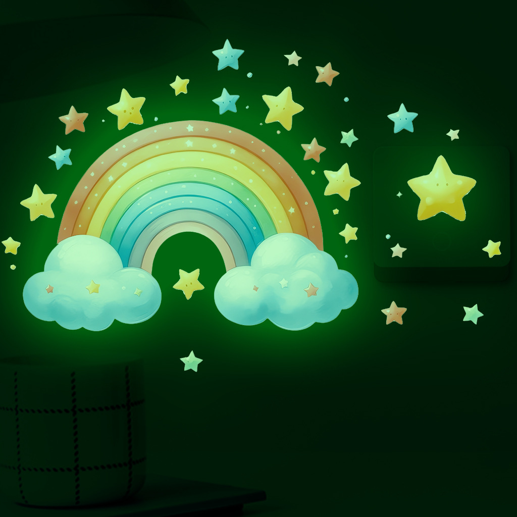 Baby Nursery Diy - Светящиеся в темноте наклейки на стену