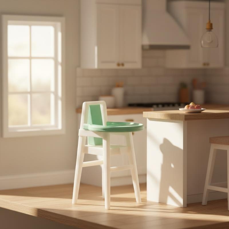 Baby Nursery Chair - Миниатюрный стульчик для кукол в масштабе