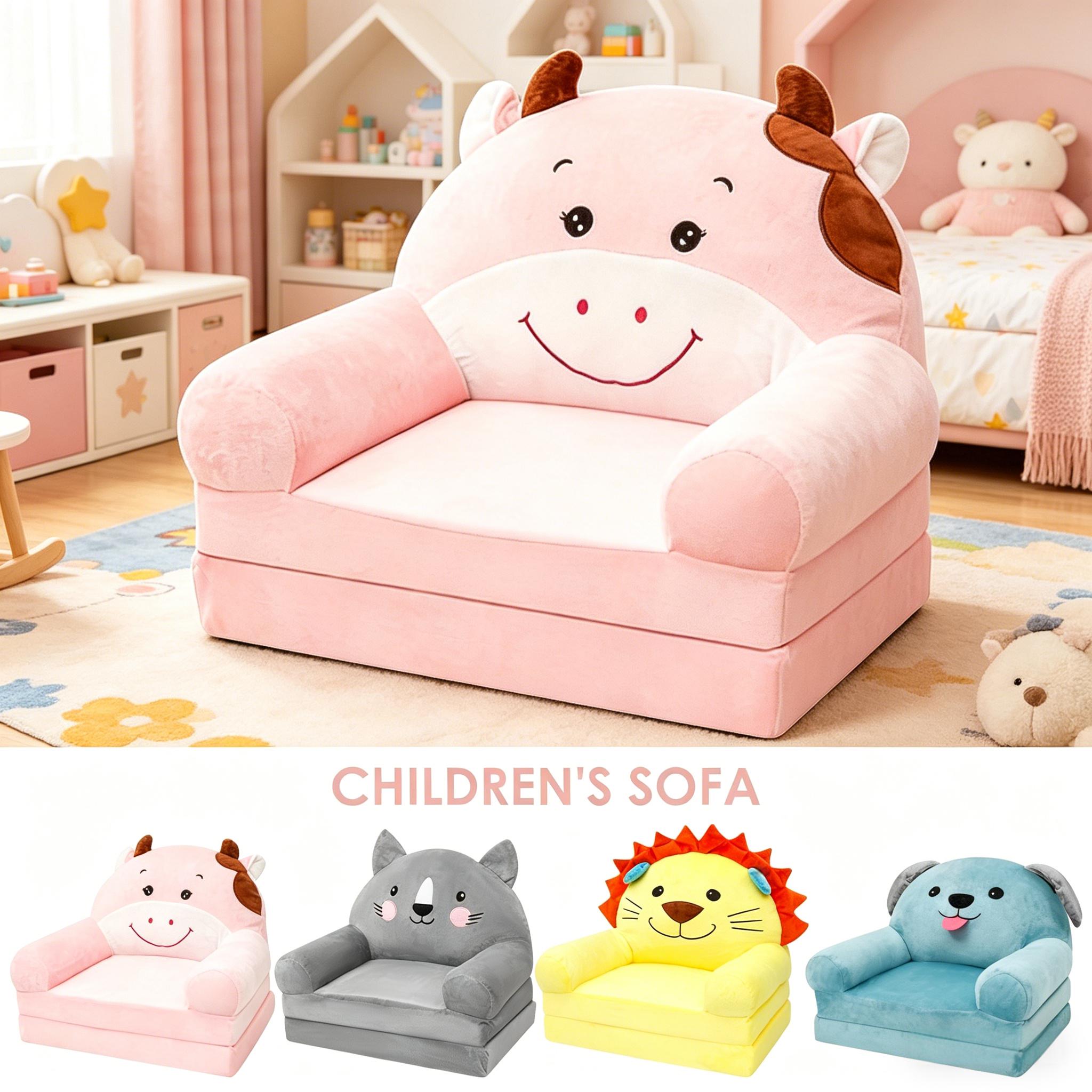 Baby Nursery Chair - Складной детский диван-кресло с мультяшным дизайном,