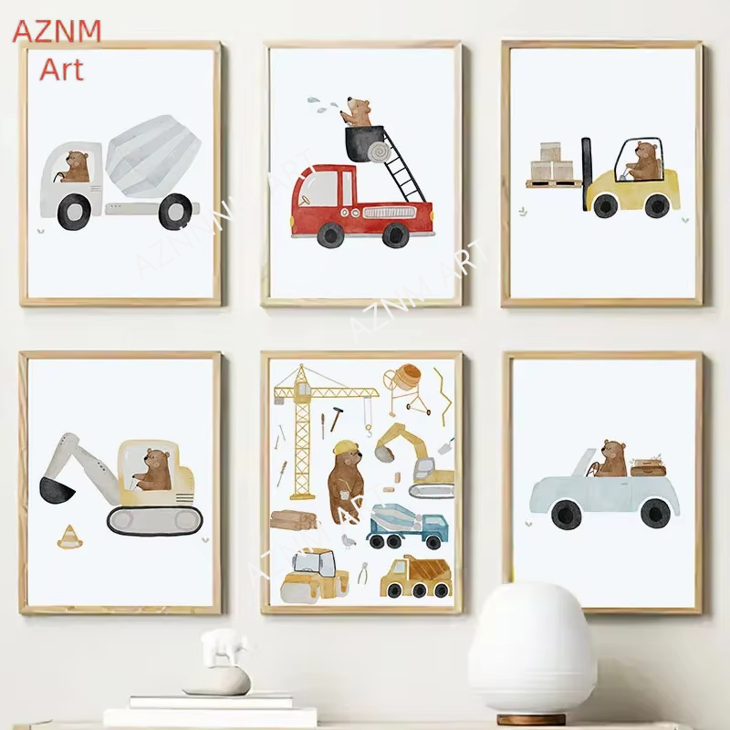 Baby Nursery Posters - Милые постеры и принты в стиле