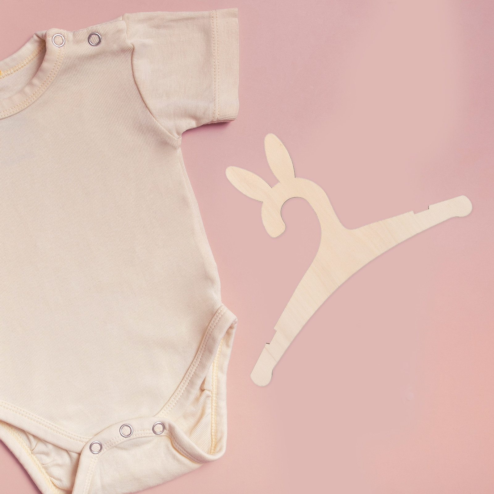 Baby Nursery Diy - 5 шт. деревянных вешалок для детской