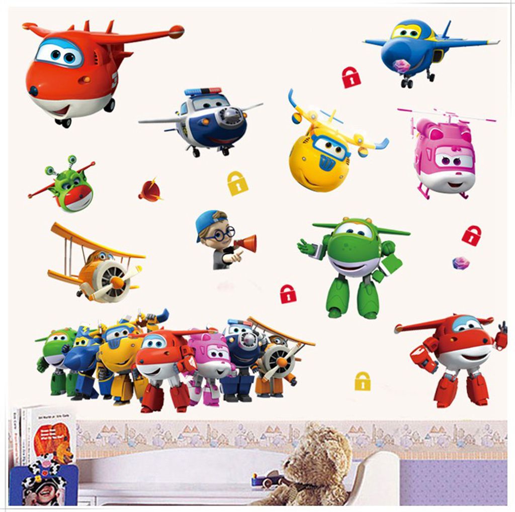 Горячий мультфильм супер крыль – обзор и цена Baby Nursery Stickers