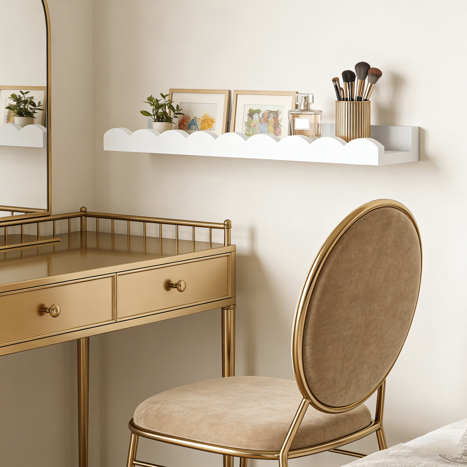2 шт. настенных полок из натур – обзор и цена Baby Nursery Floating Shelves