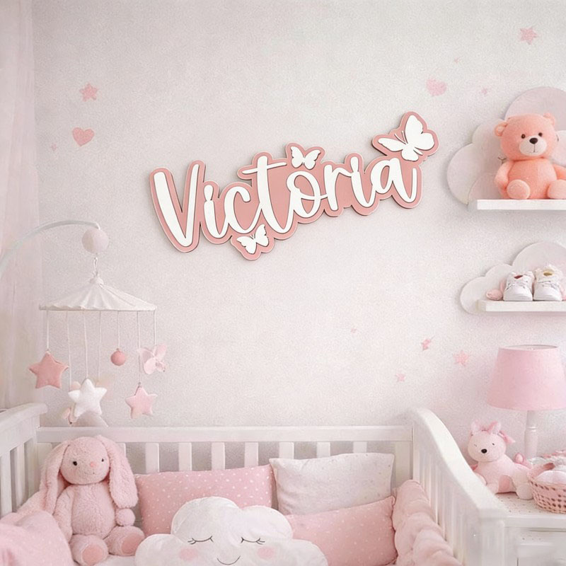 1 шт. Деревянная табличка с им – обзор и цена Baby Nursery Ornaments