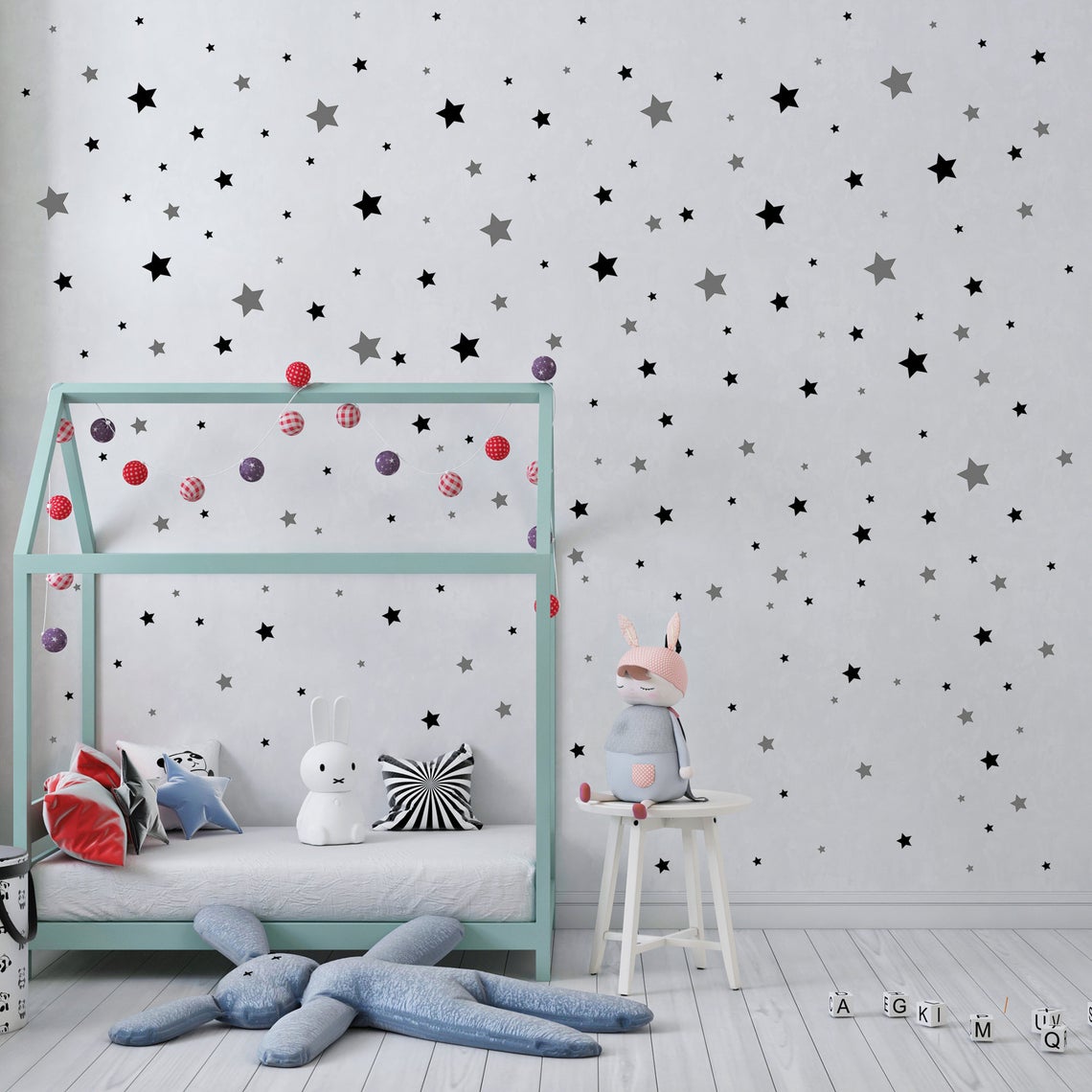 Мультфильм 65 шт., наклейка на – обзор и цена Baby Nursery Stickers