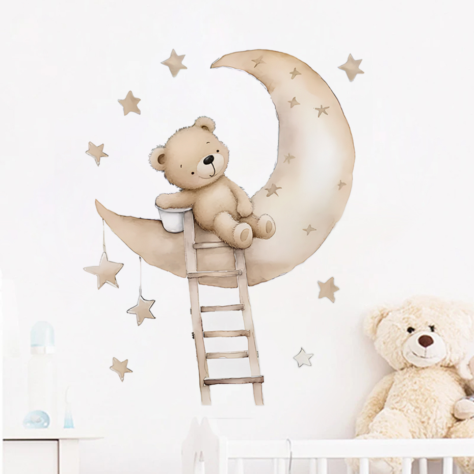 Наклейки на стену с милым медв – обзор и цена Baby Girl Nursery Quotes