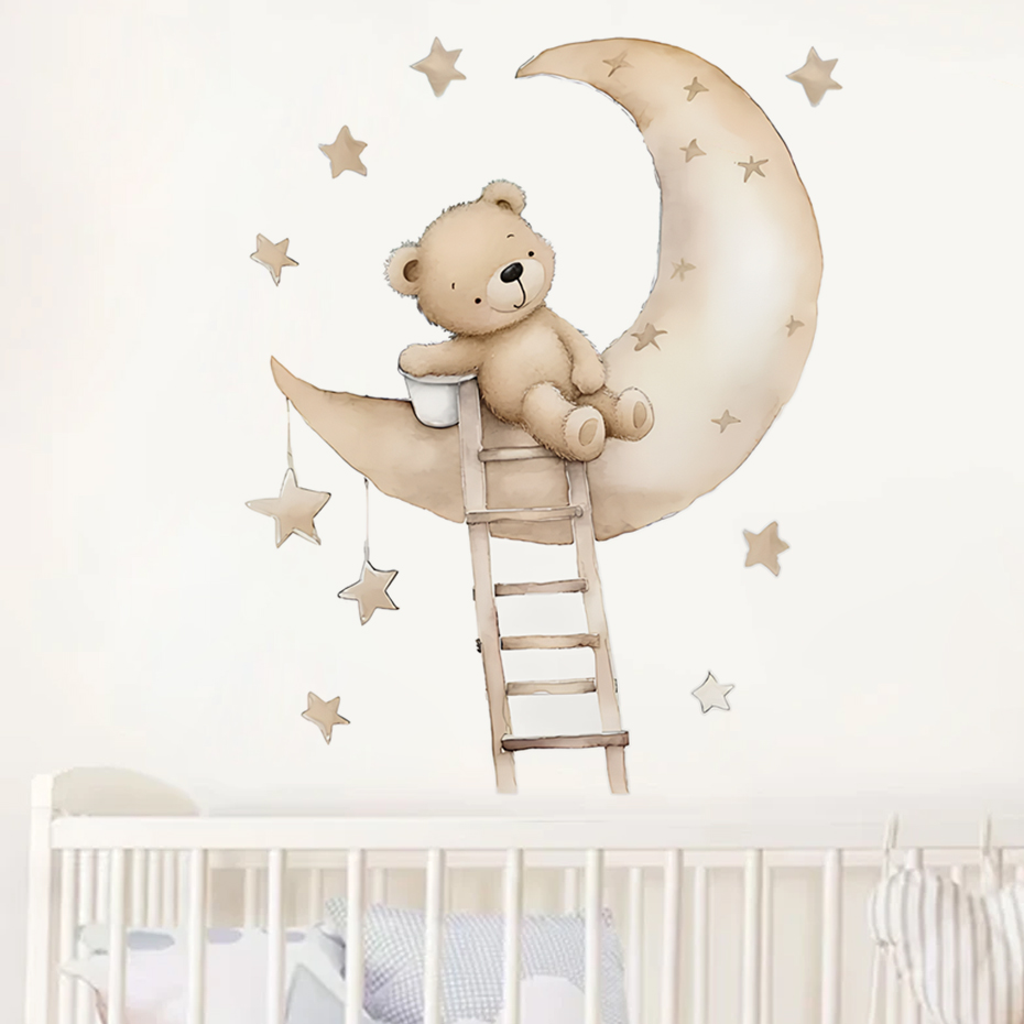 Наклейки на стену с милым медв – обзор и цена Baby Girl Nursery Quotes