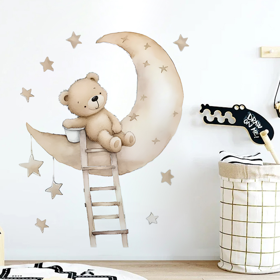 Наклейки на стену с милым медв – обзор и цена Baby Girl Nursery Quotes