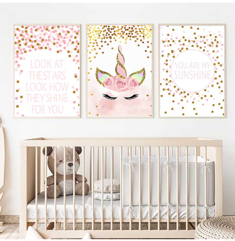 Декоративная картина для детск – обзор и цена Baby Girl Nursery Quotes
