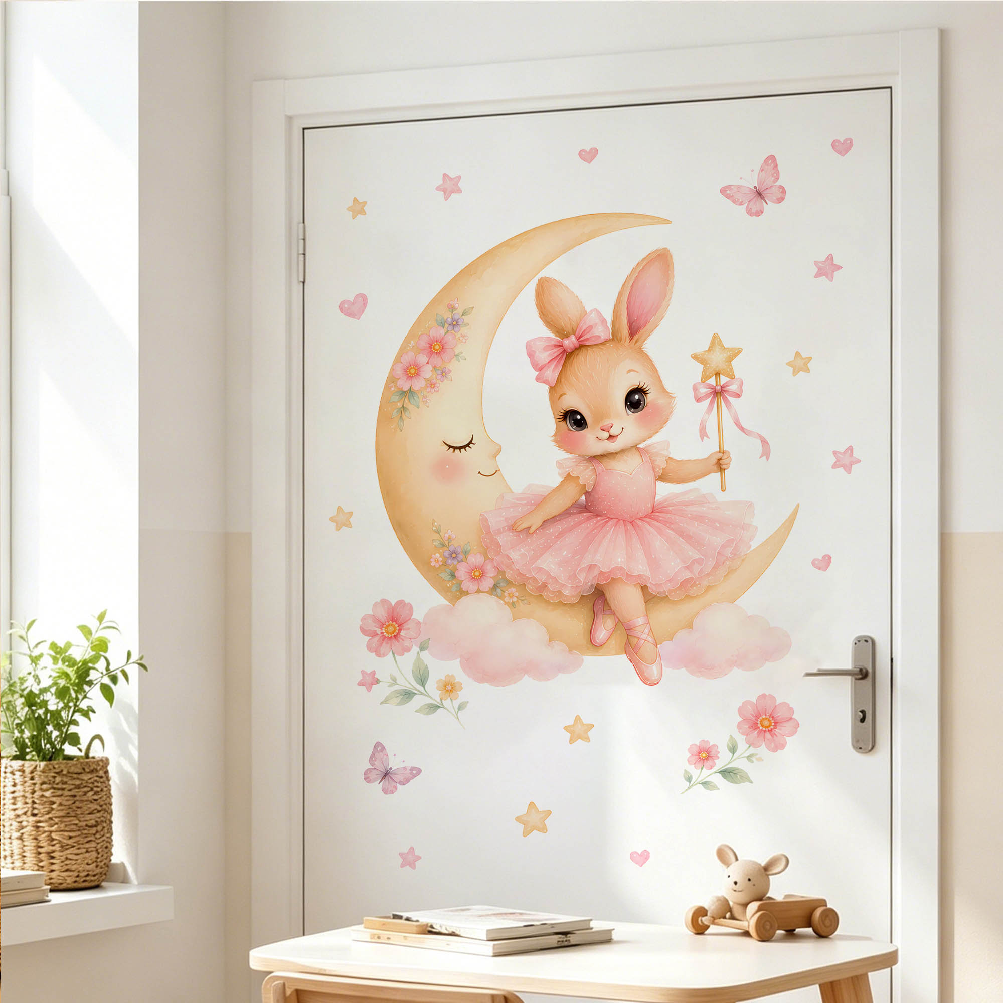 Наклейки на стену «Акварельная – обзор и цена Baby Girl Nursery Quotes