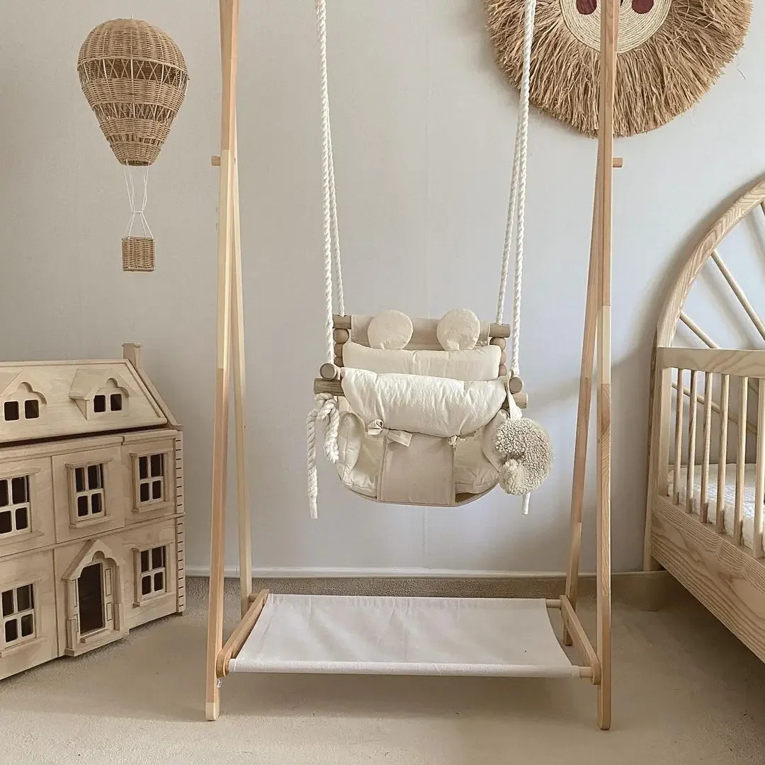 Детские домашние подвесные кач – обзор и цена Baby Nursery Chair