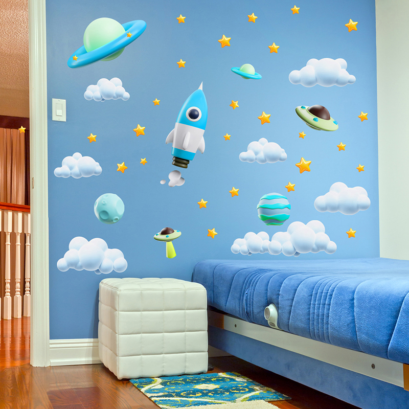Синяя Галактика, космическая р – обзор и цена Baby Nursery Diy