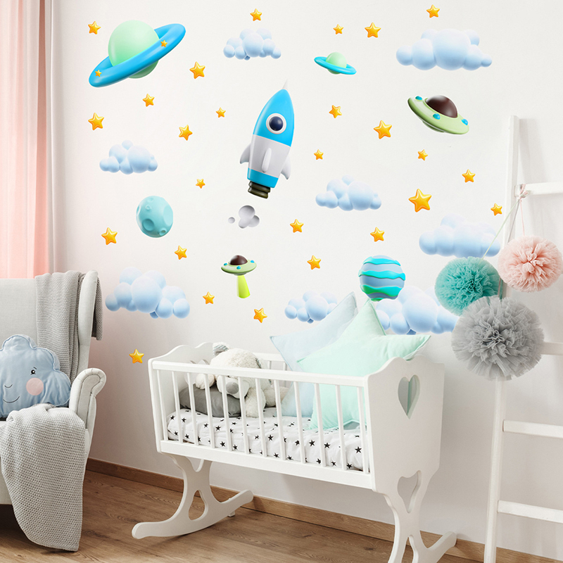 Синяя Галактика, космическая р – обзор и цена Baby Nursery Diy
