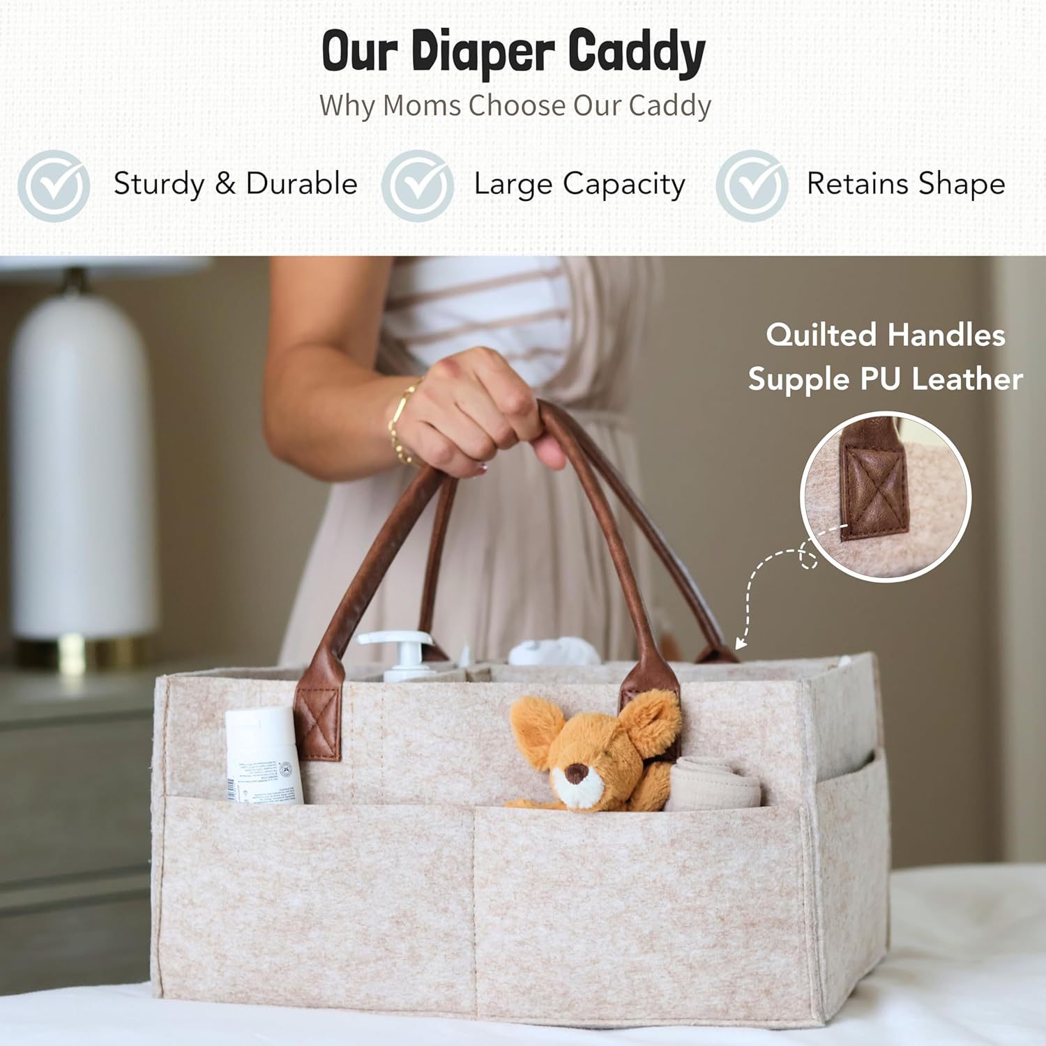 Детская войлочная корзина-орга – обзор и цена Baby Nursery Unisex