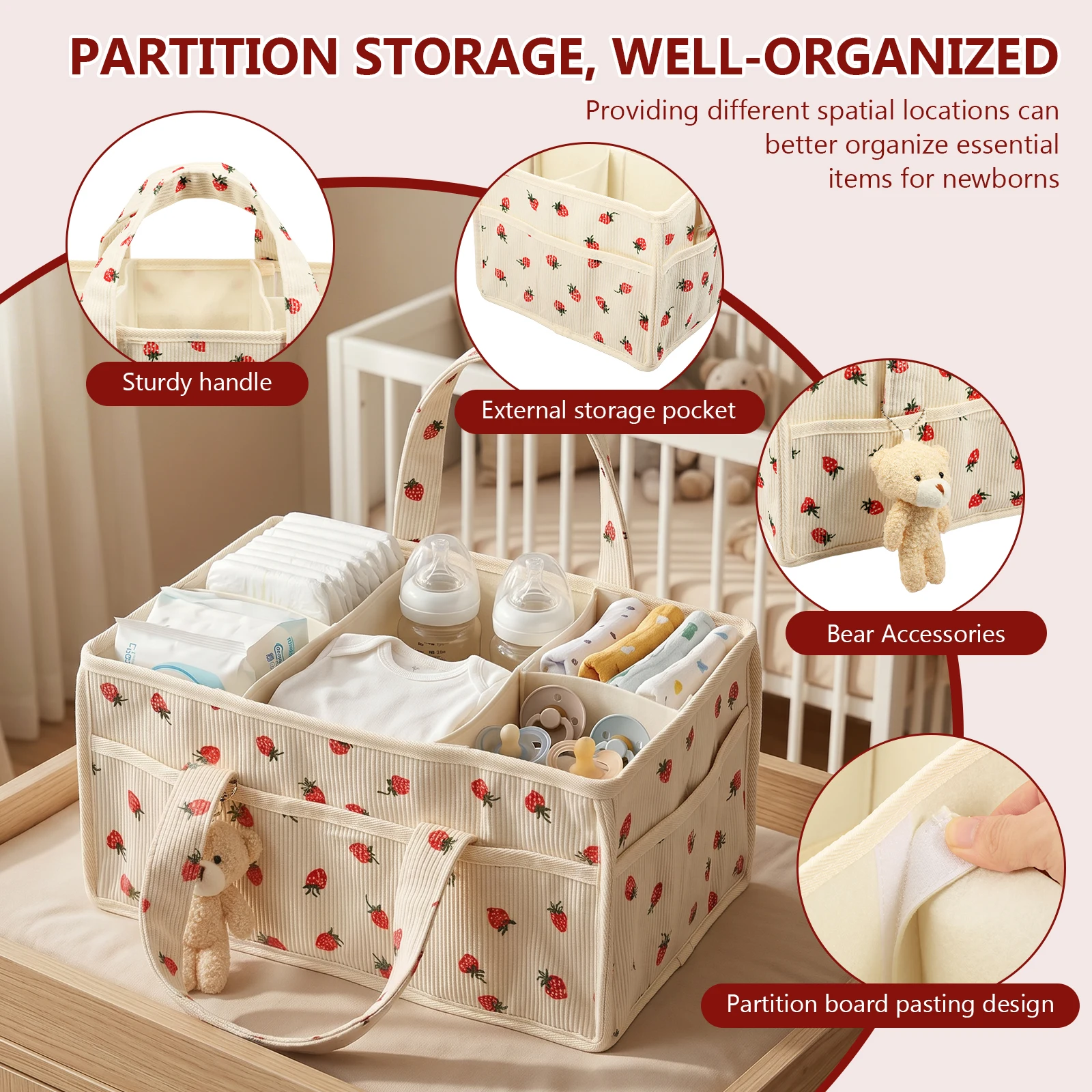 Портативный войлочный органайз – обзор и цена Baby Nursery Shelves