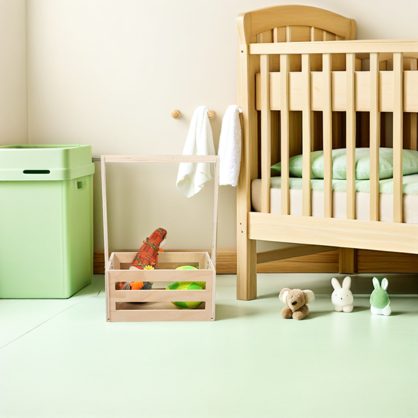 Винтажный деревянный ящик для  – обзор и цена Baby Nursery Unisex