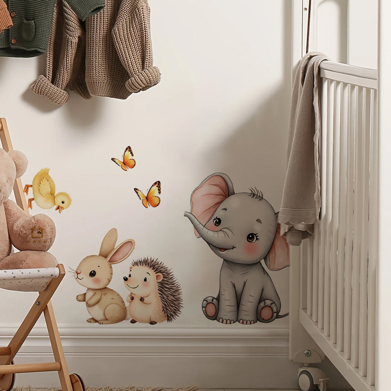 Наклейка на стену с мультяшным – обзор и цена Baby Nursery Stickers