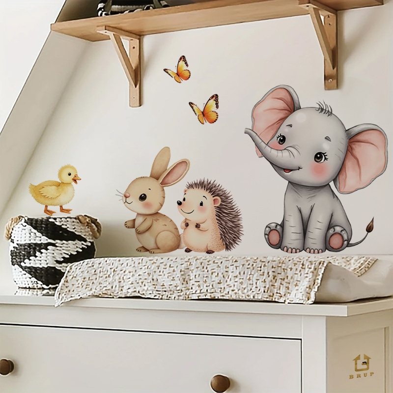 Наклейка на стену с мультяшным – обзор и цена Baby Nursery Stickers