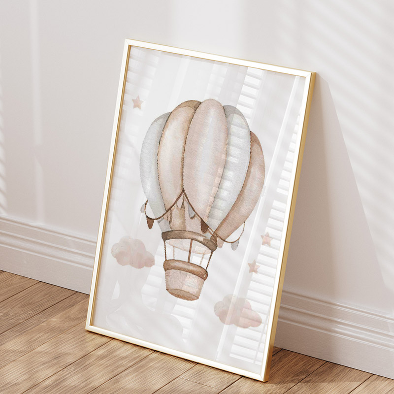 Милый слон, горячий воздушный  – обзор и цена Baby Nursery Posters