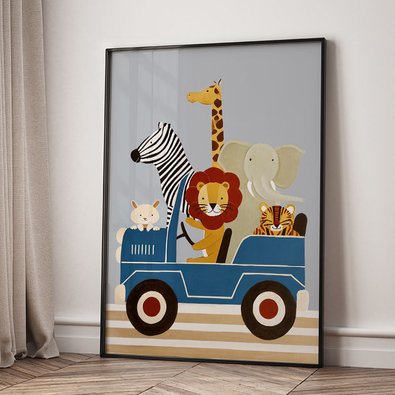 Забавные мультяшные животные:  – обзор и цена Baby Nursery Ornaments