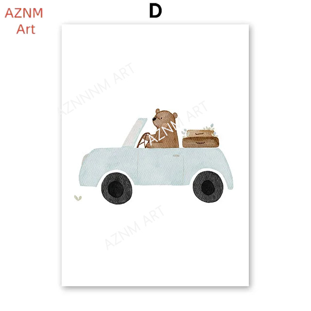 Милые постеры и принты в стиле – обзор и цена Baby Nursery Posters