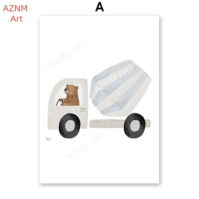 Милые постеры и принты в стиле – обзор и цена Baby Nursery Posters