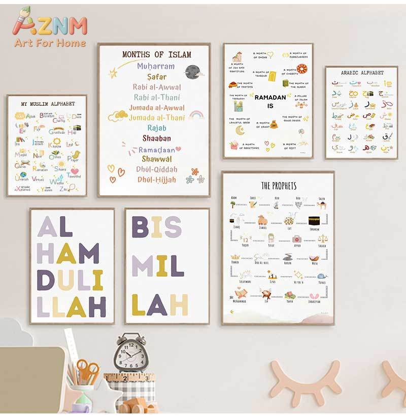 Исламские мусульманские пророк – обзор и цена Baby Nursery Posters