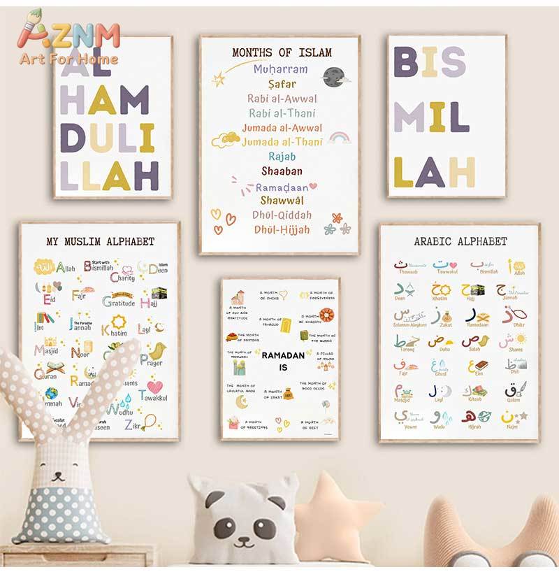 Исламские мусульманские пророк – обзор и цена Baby Nursery Posters