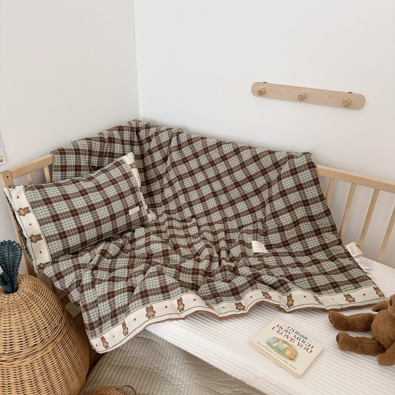 Льняное одеяло с дышащей сетко – обзор и цена Baby Nursery Quilts