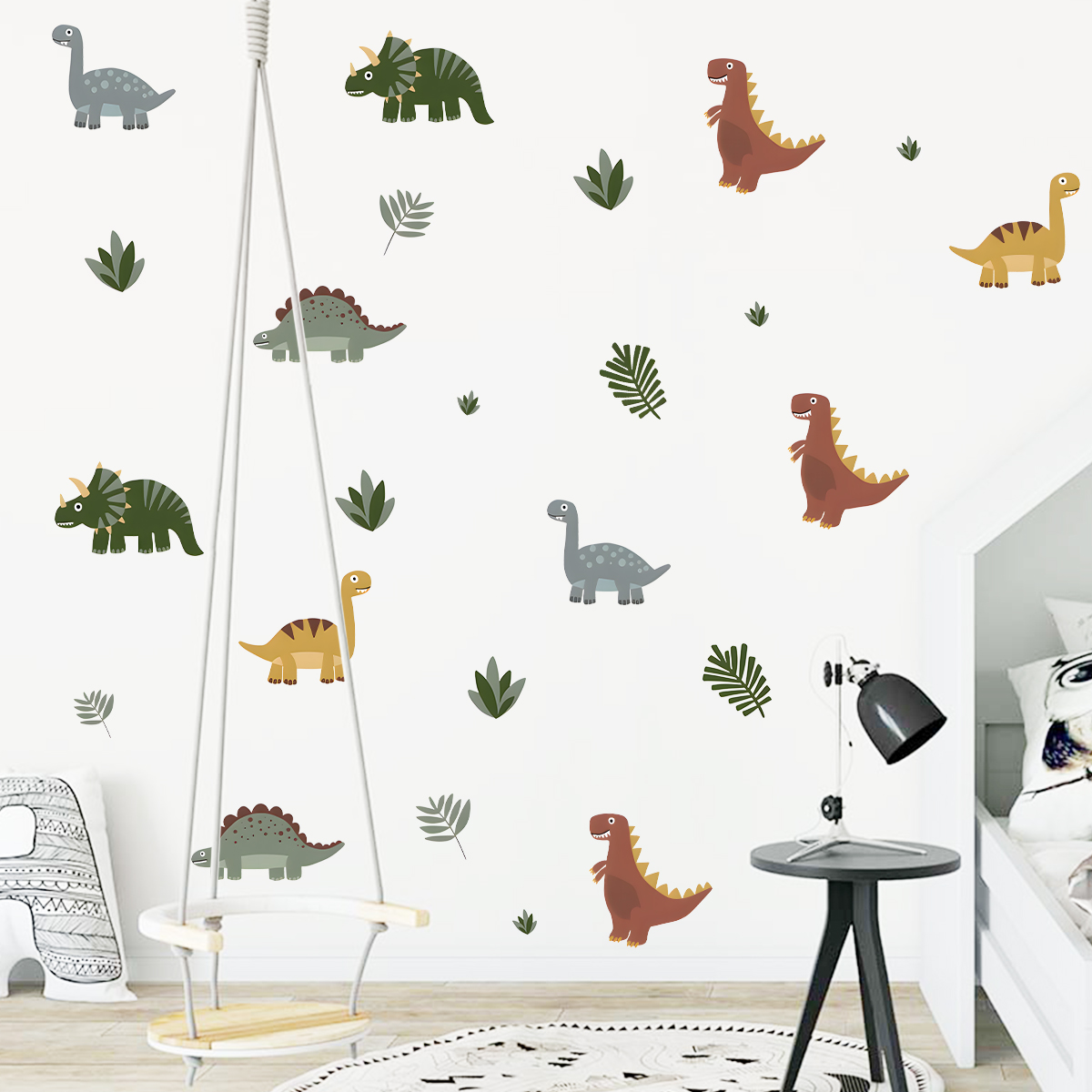 Мультяшные милые динозавры, ли – обзор и цена Baby Nursery Stickers