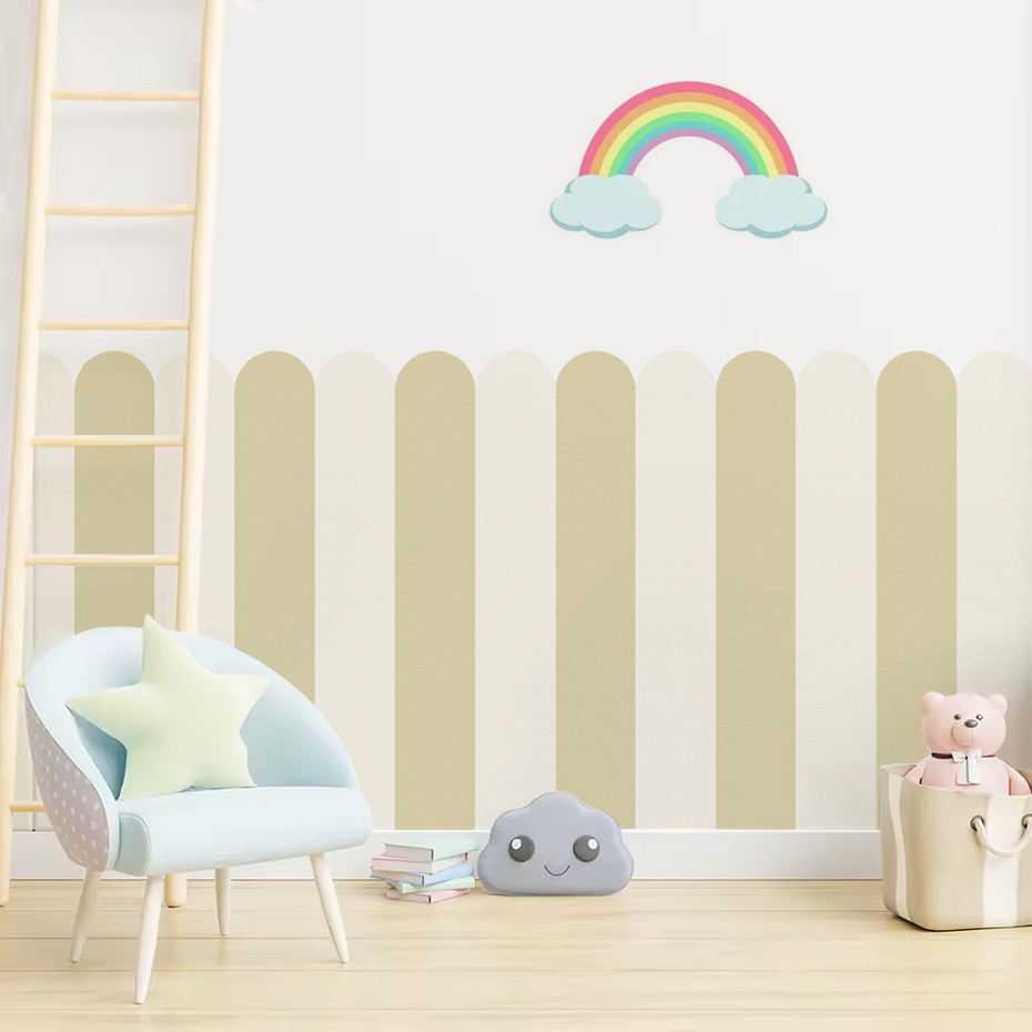 Многоцветные обои с дугой в ве – обзор и цена Baby Nursery Stickers