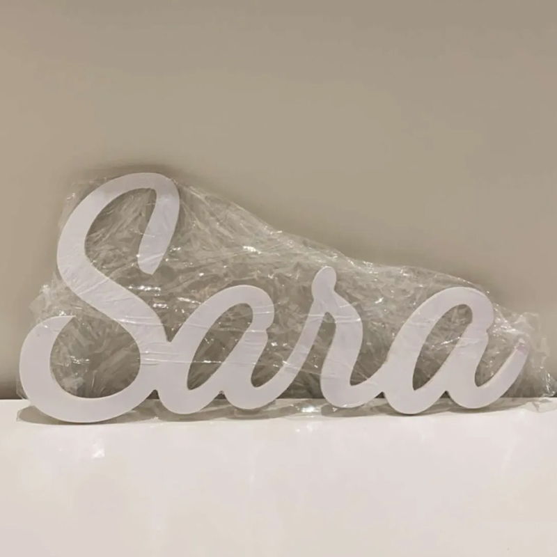 Отдельностоящий знак с именем  – обзор и цена Baby Nursery Shelves
