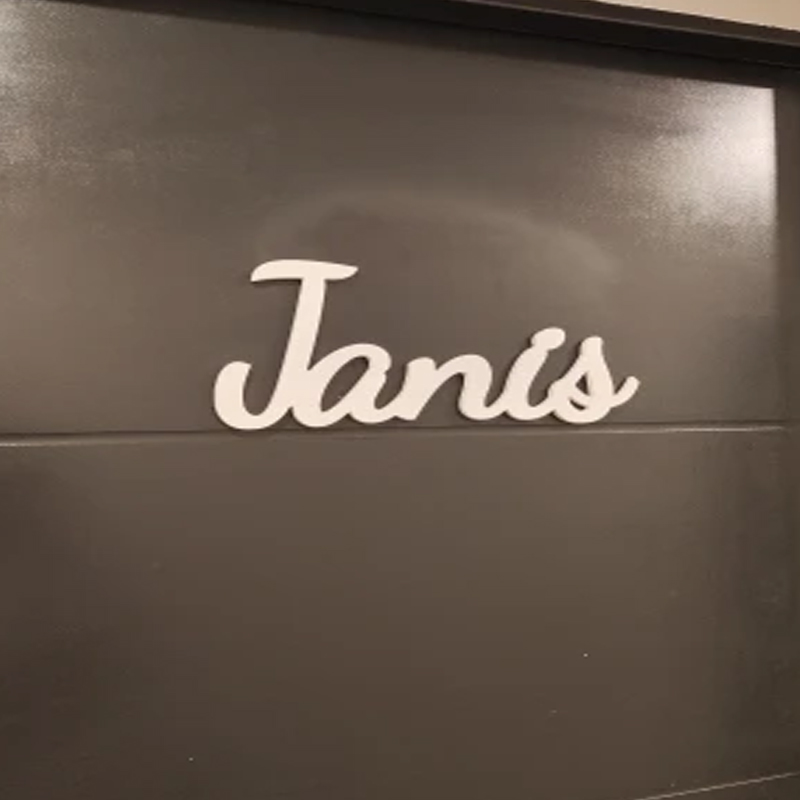 Отдельностоящий знак с именем  – обзор и цена Baby Nursery Shelves