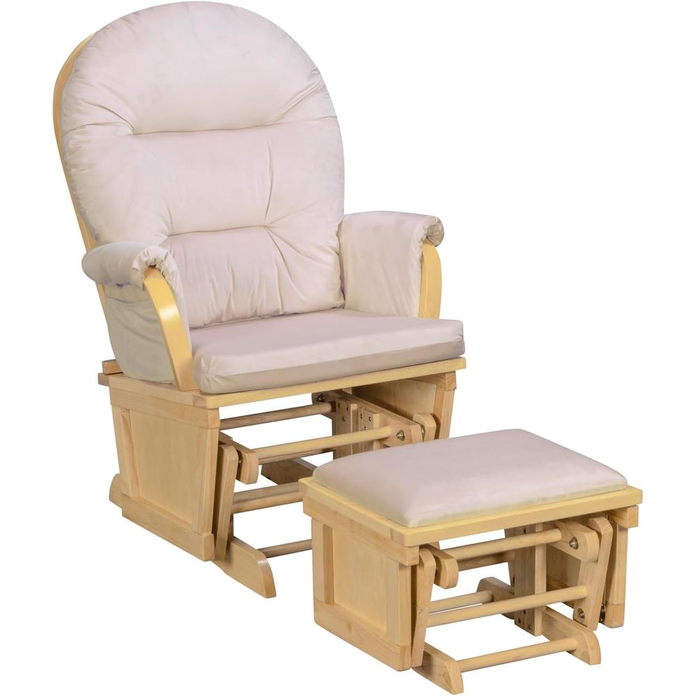 Кресло-качалка Madison с оттом – обзор и цена Baby Nursery Chair